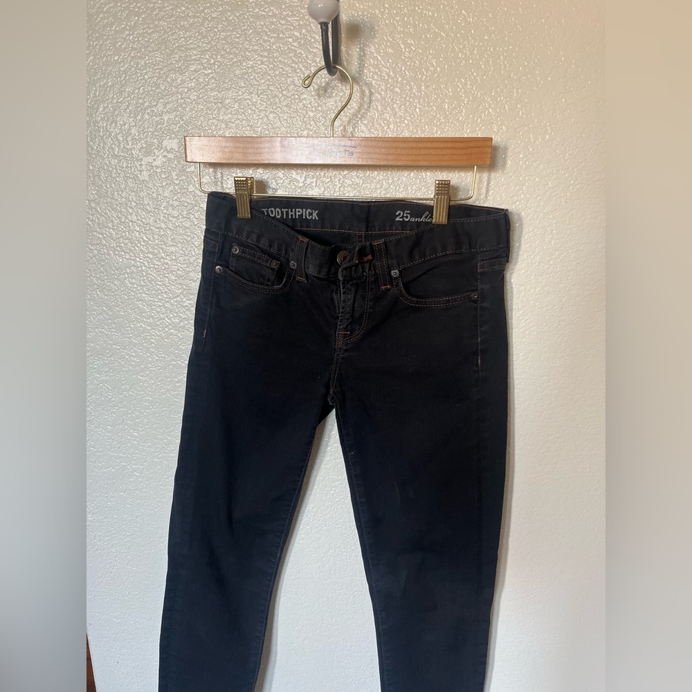 J. Crew Ankle Toothpick Denim Jeans